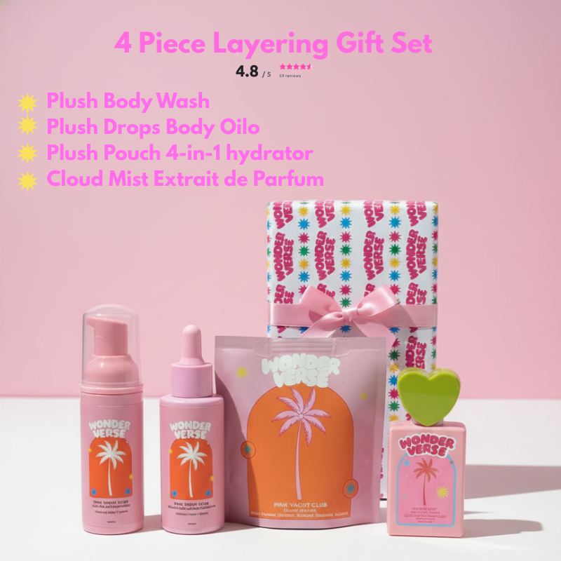 Pink Yacht Club Bodycare Layering Set